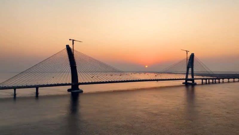 ভারতে ৯৮৯ কোটি রুপি ব্যয়ে দীর্ঘতম ক্যাবল সেতু নির্মাণ