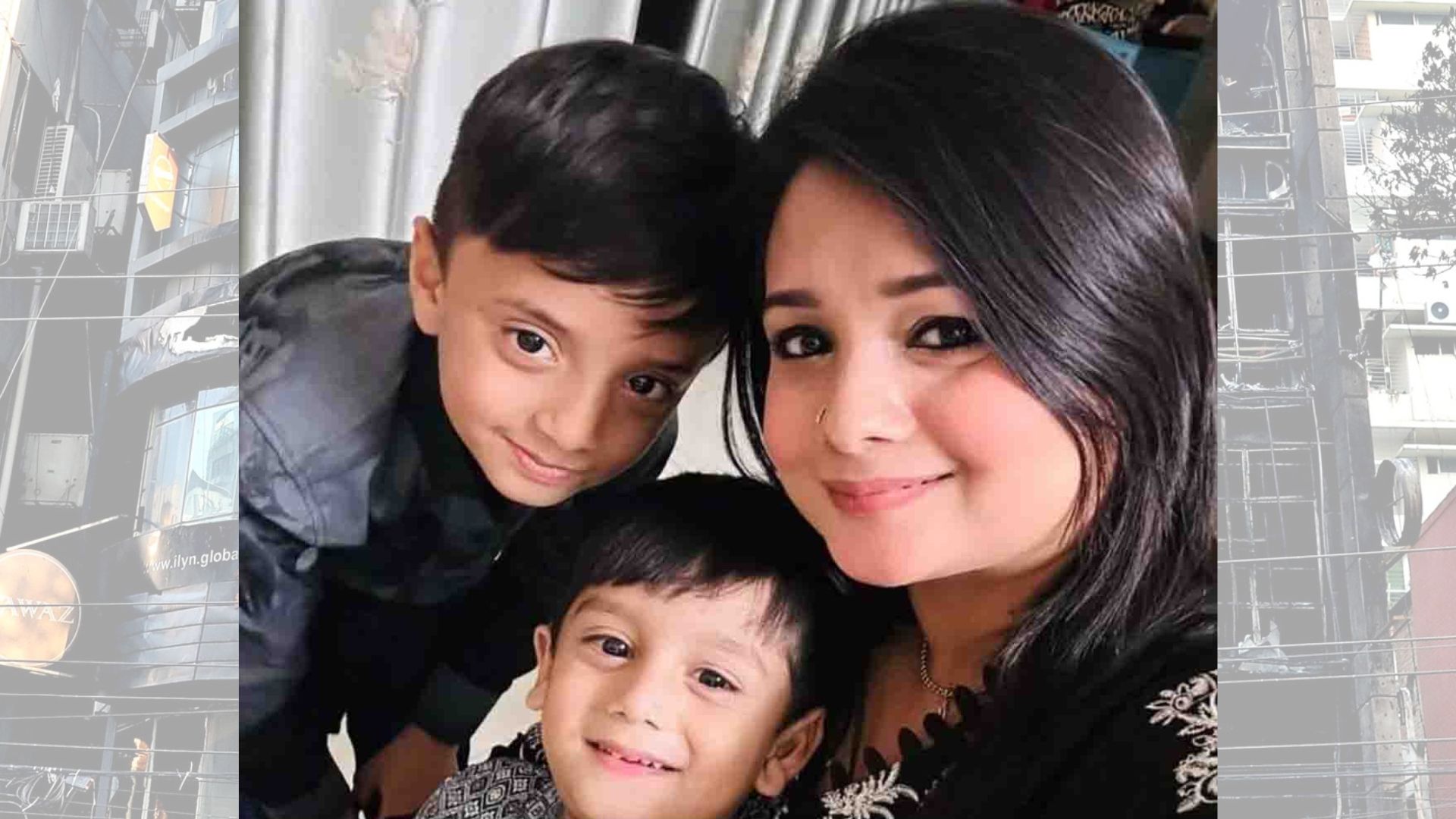 বেইলি রোডে আগুন: স্ত্রী ও ২ সন্তানের মরদেহ নিয়ে বাড়ি ফিরলেন আশিক