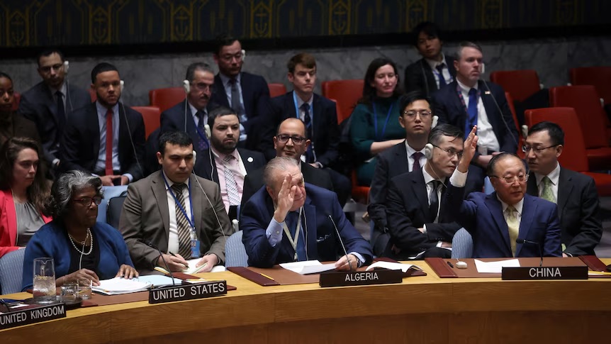 গাজায় যুদ্ধবিরতি নিয়ে যুক্তরাষ্ট্রের প্রস্তাবে রাশিয়া ও চীনের ভেটো