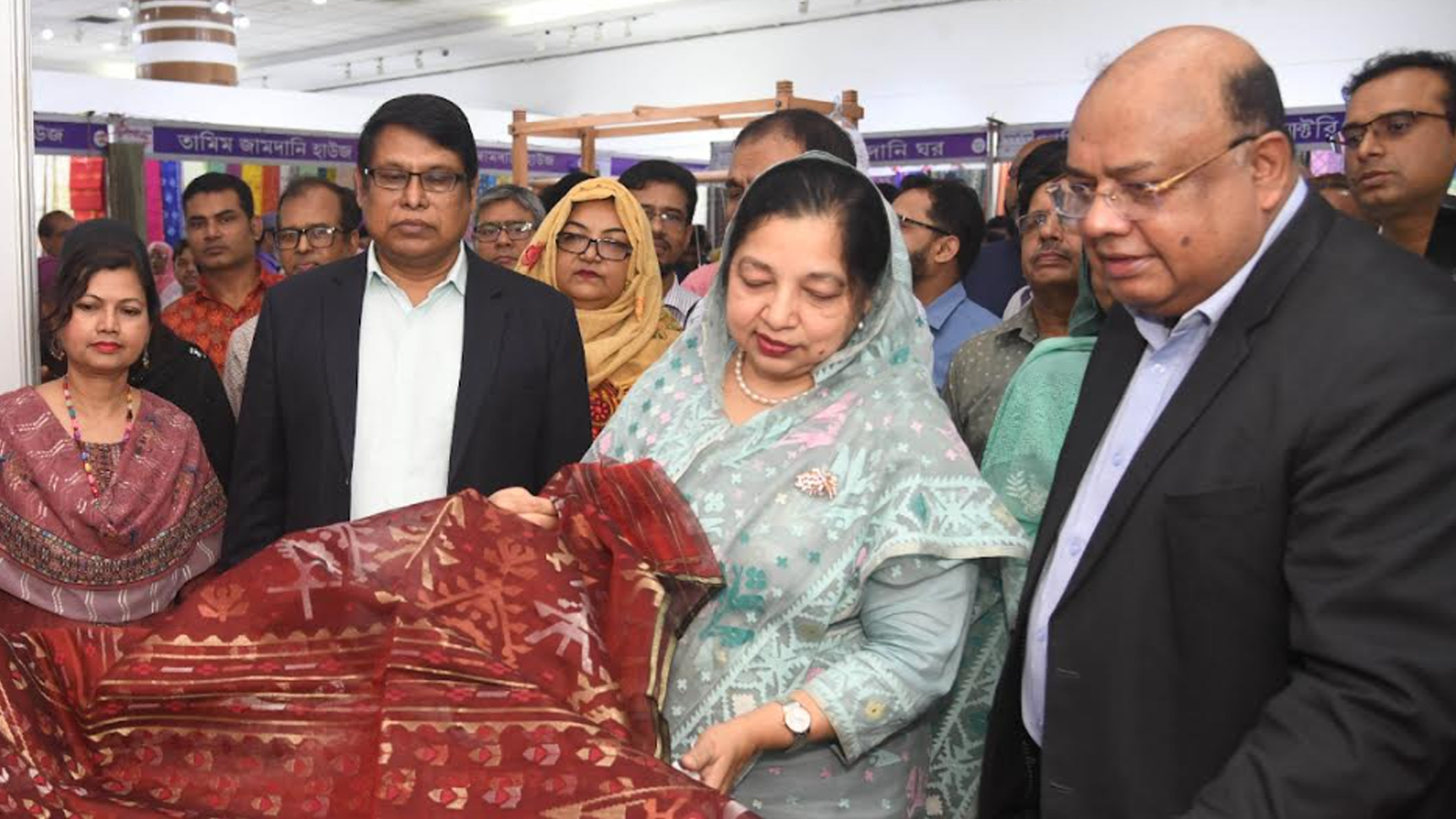 পাঁচ দিনের জামদানি মেলা শুরু