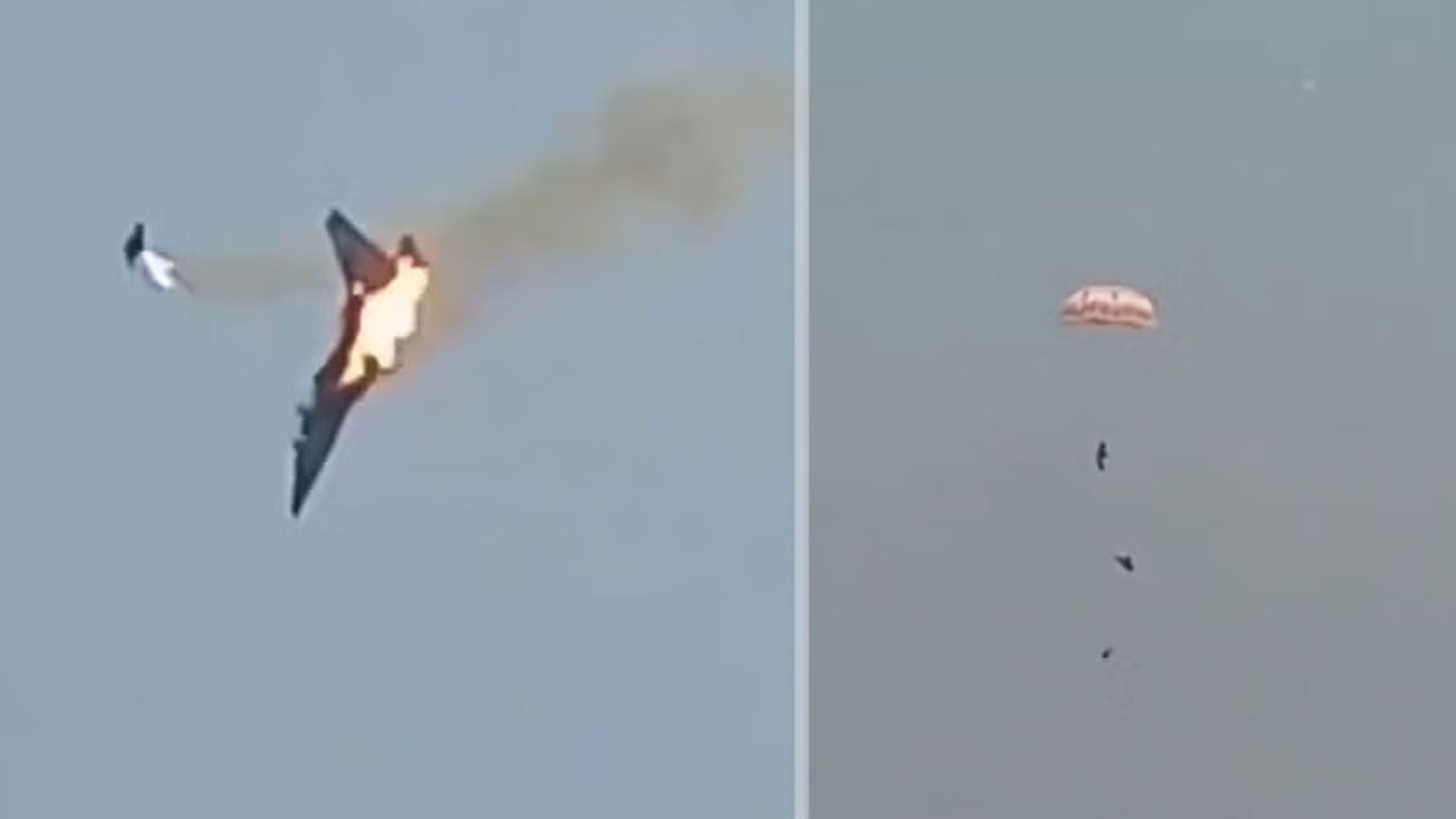 পতেঙ্গায় বিমান বাহিনীর প্রশিক্ষণ বিমান বিধ্বস্ত (ভিডিও)