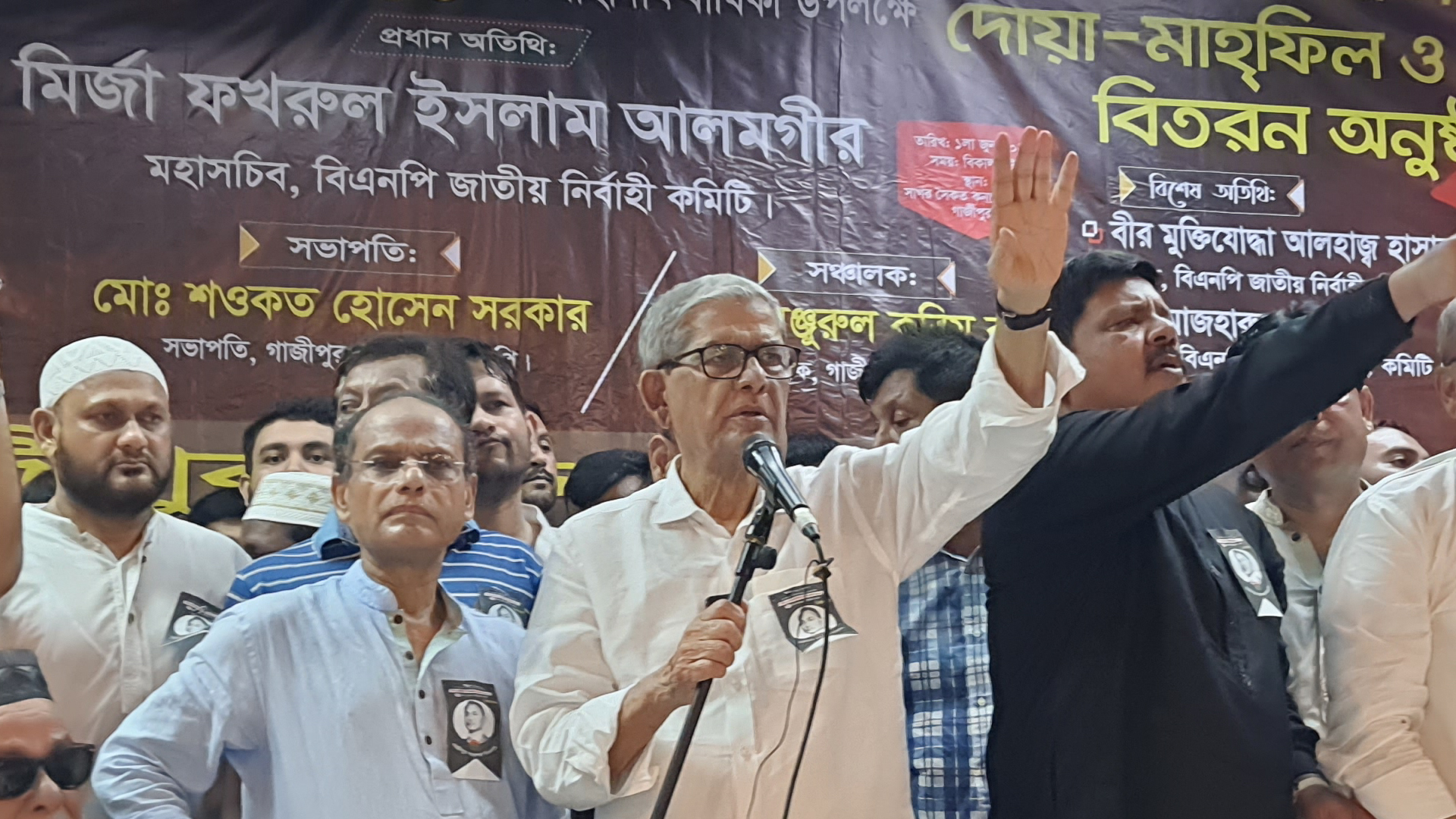 এই সরকার হাজারো আজিজ-বেনজীর তৈরি করেছে: মির্জা ফখরুল