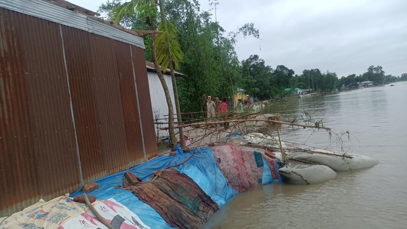 তিস্তার পানি বিপৎসীমার ওপর, রংপুরের নিম্নাঞ্চল প্লাবিত