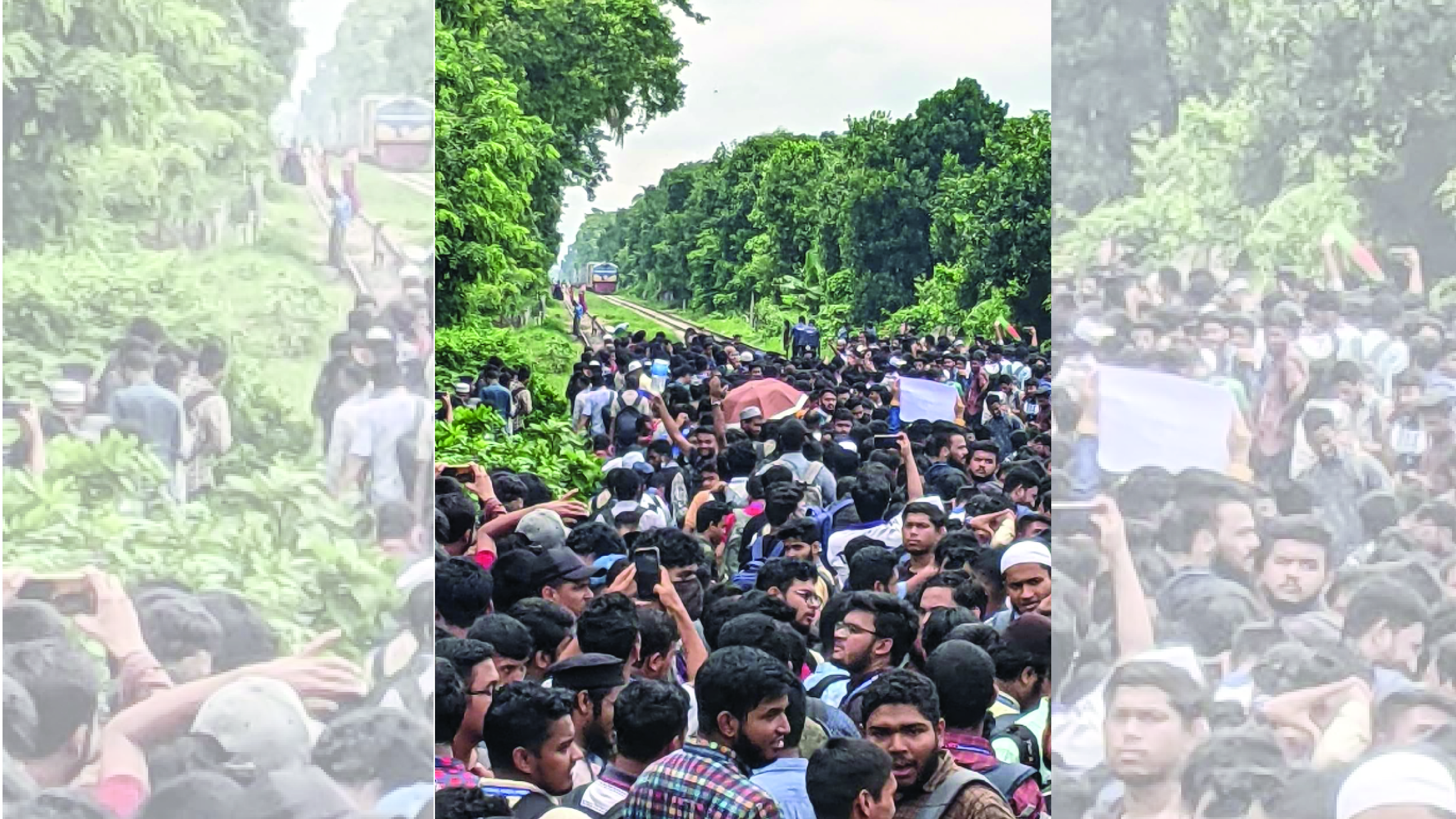 আইআইইউসি শিক্ষার্থীদের ঢাকা-চট্টগ্রাম মহাসড়ক অবরোধ