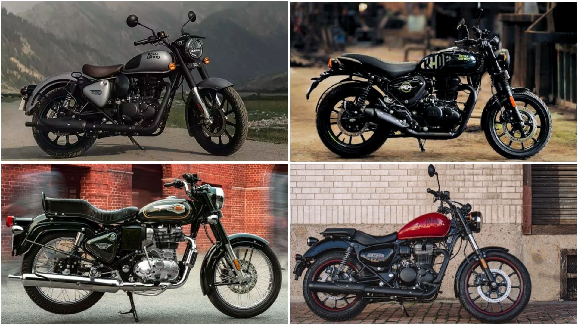 র‌য়্যাল এনফিল্ডের ৩৫০ সিসির নতুন ৪ বাইকের যত ফিচার