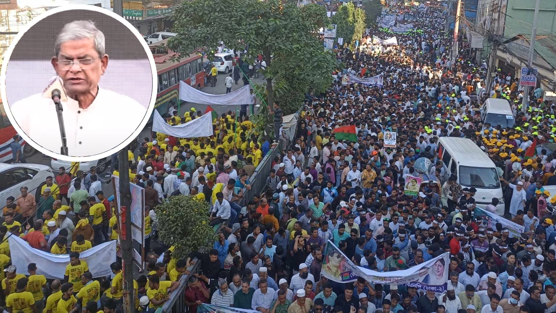 এখানে গণতন্ত্র ছাড়া অন্য কোনো কিছু চলবে না: মির্জা ফখরুল