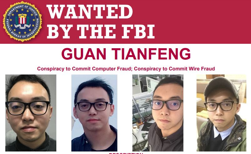 চীনা হ্যাকারকে ধরিয়ে দিতে ১ কোটি ডলার পুরস্কার ঘোষণা যুক্তরাষ্ট্রের
