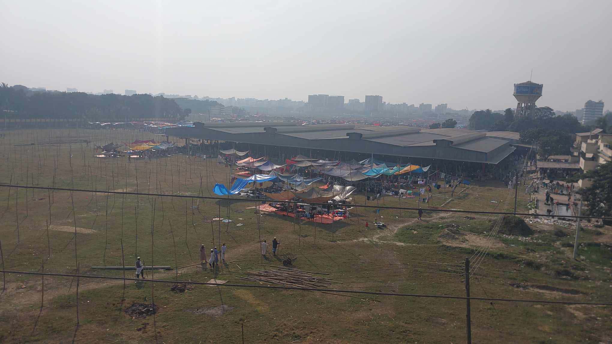 ইজতেমা মাঠ ছাড়ার ঘোষণা সাদপন্থিদের