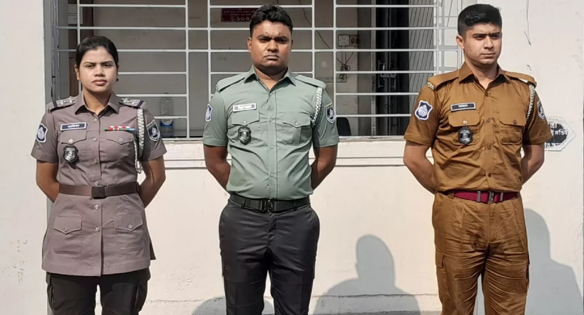 পুলিশ, র‍্যাব ও আনসারের নতুন পোশাক