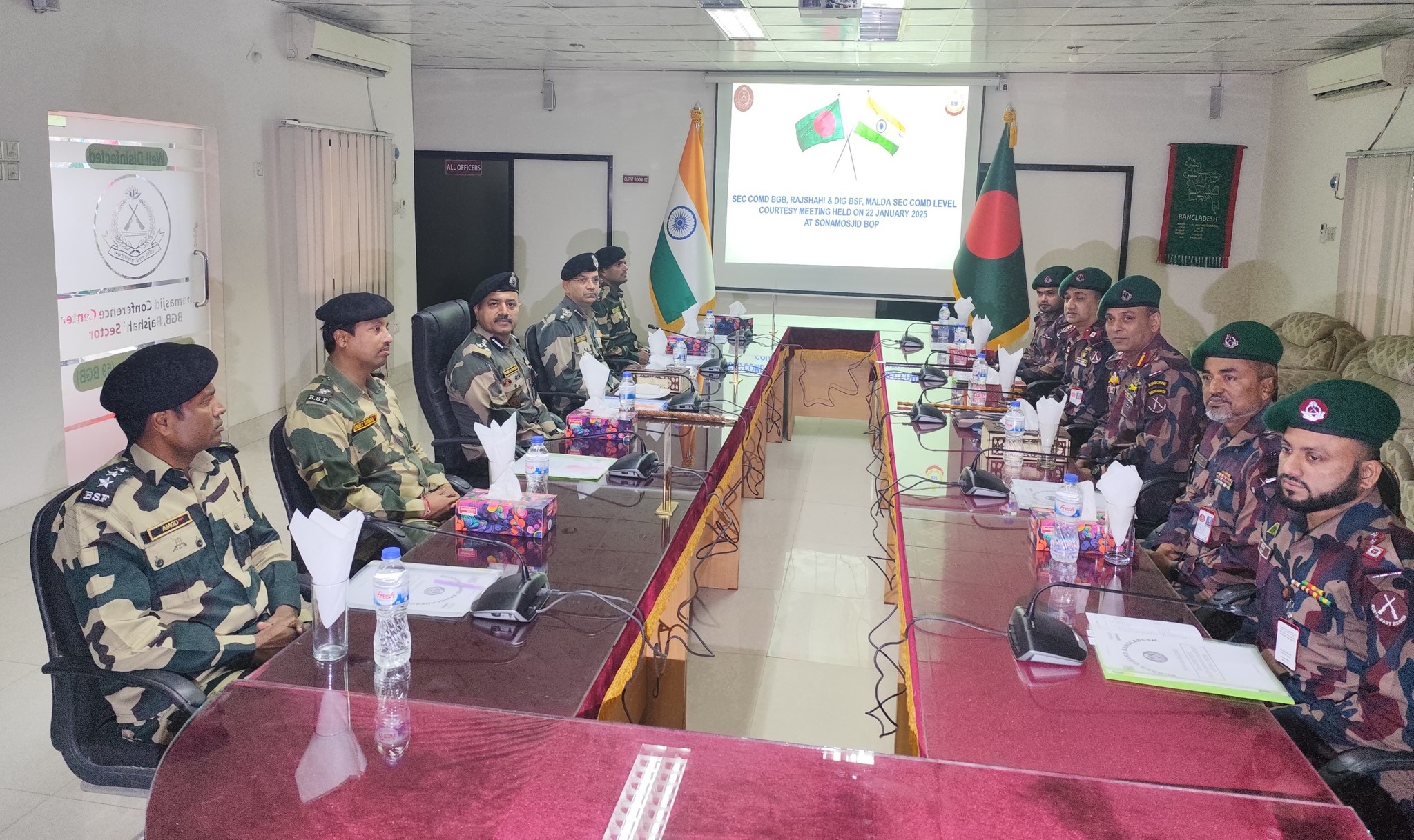 সীমান্তের ১৫০ গজের মধ্যে কৃষক ছাড়া অন্য কারও না ঢোকার সিদ্ধান্ত