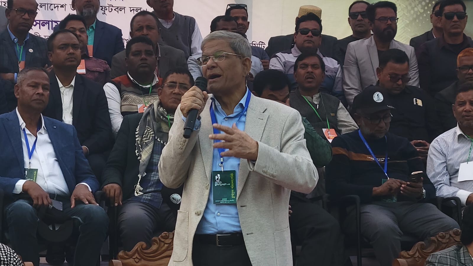 গণতন্ত্রকে প্রাতিষ্ঠানিক রূপ দিতে নির্বাচনই একমাত্র পথ: মির্জা ফখরুল