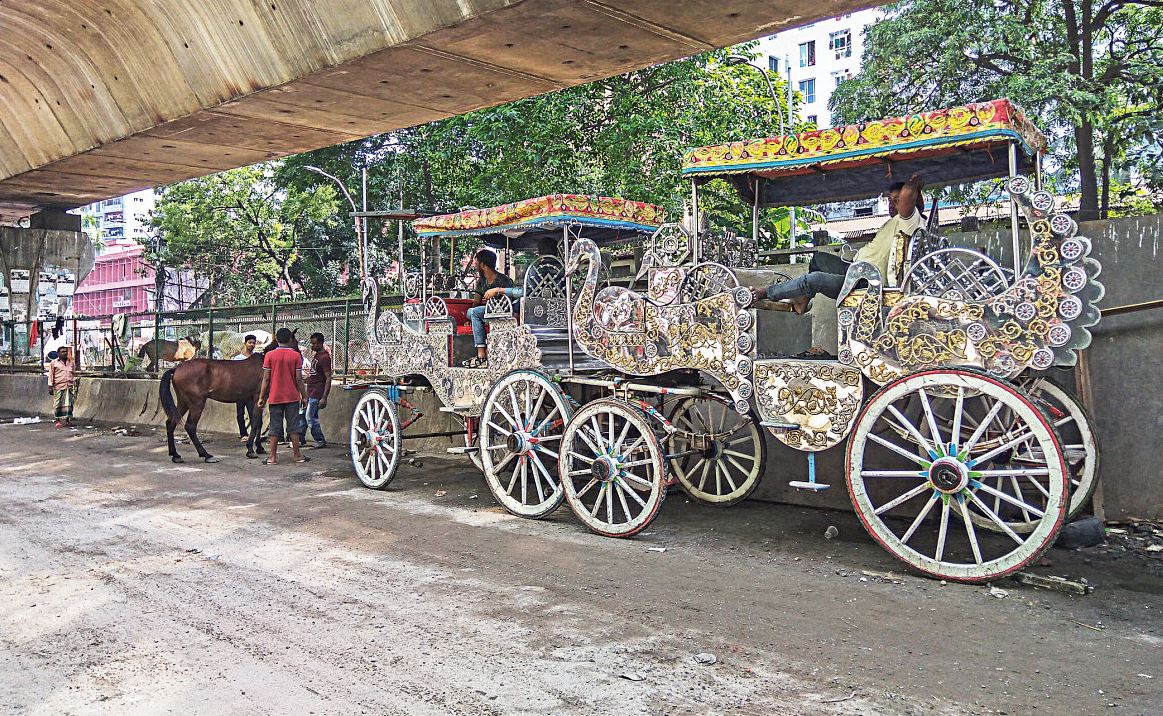 হারিয়ে যাচ্ছে পুরান ঢাকার ঐতিহ্যবাহী টমটম