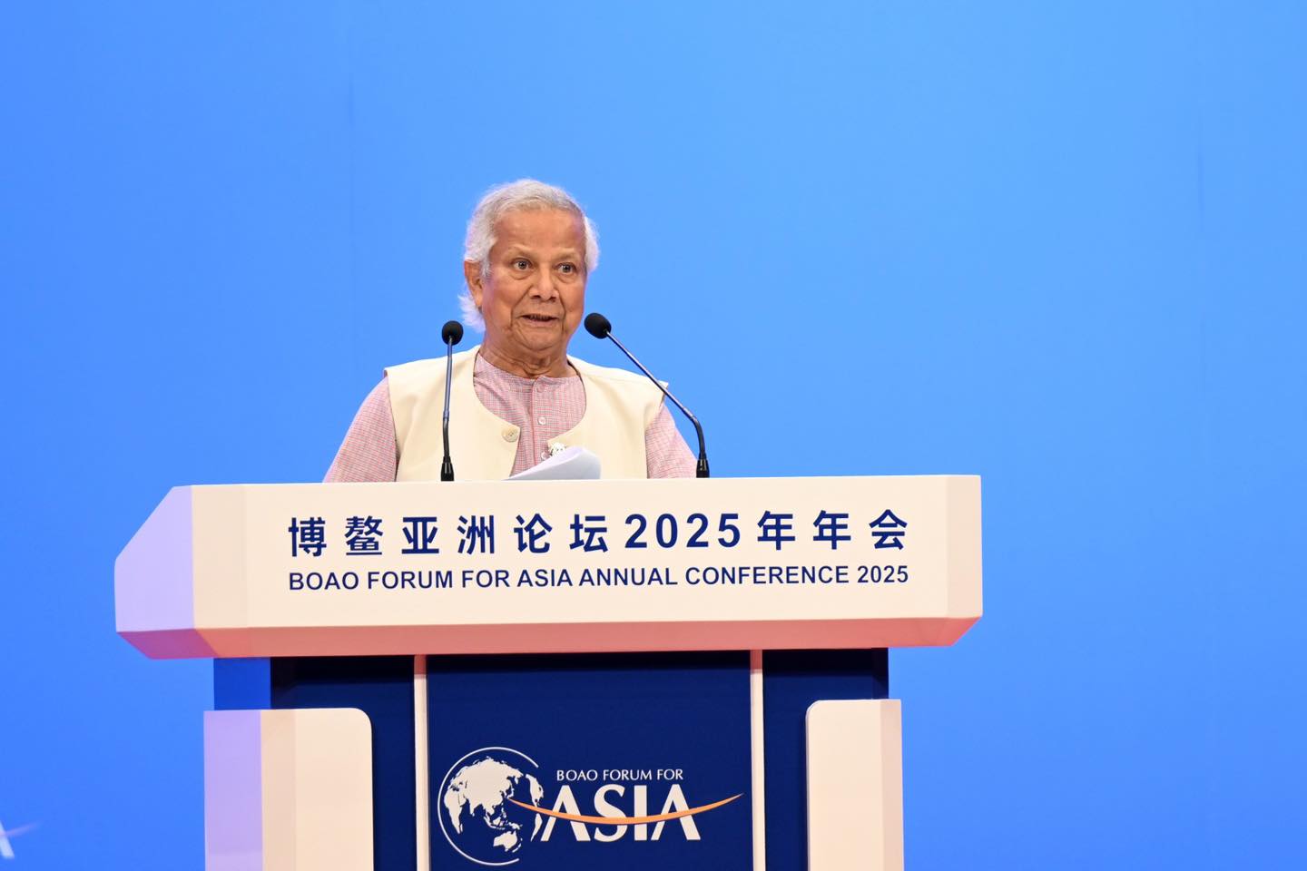 সংস্কার বাস্তবায়িত হলে জাতির মৌলিক রূপান্তর ঘটবে: চীনের সম্মেলনে প্রধান উপদেষ্টা