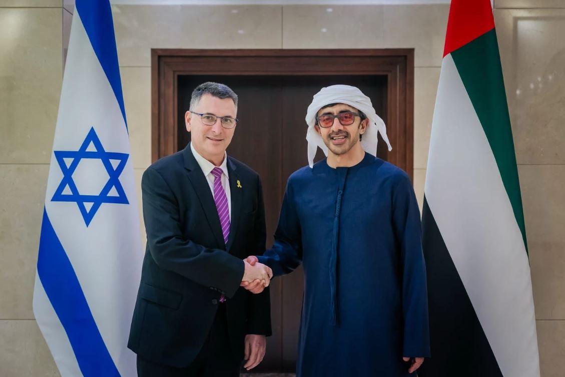 ইসরায়েল-আমিরাতের পররাষ্ট্রমন্ত্রীদের বিরল বৈঠকে ফিলিস্তিন নিয়ে আলোচনা