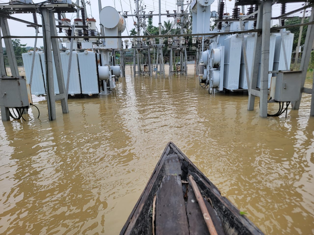 সাবস্টেশনে পানি, জুড়িতে বিদ্যুৎ সরবরাহ বন্ধ