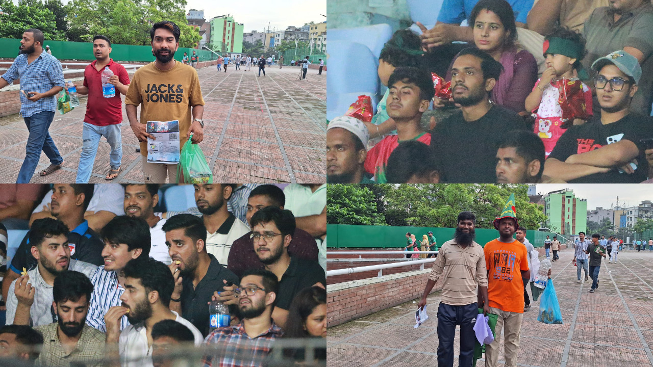 মাঠে খাবার আর পানি: স্টেডিয়ামে ফিরছে পুরনো দিনের স্বাদ