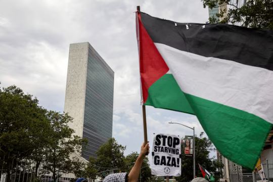 জাতিসংঘে দুই-রাষ্ট্র সমাধান নিয়ে বৈঠক, যুক্তরাষ্ট্র-ইসরায়েলের বয়কট 