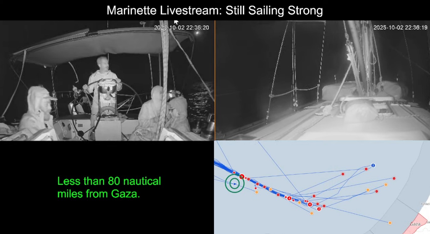 ফ্লোটিলার শেষ নৌযানেরও নিয়ন্ত্রণ নিল ইসরায়েল