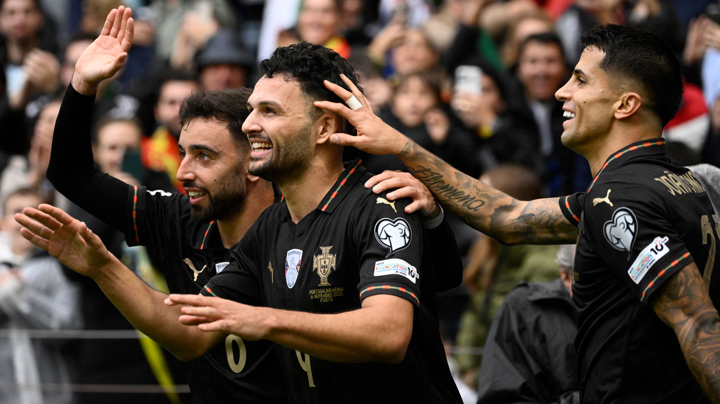 আর্মেনিয়ার জালে ৯ গোল দিয়ে বিশ্বকাপে পর্তুগাল