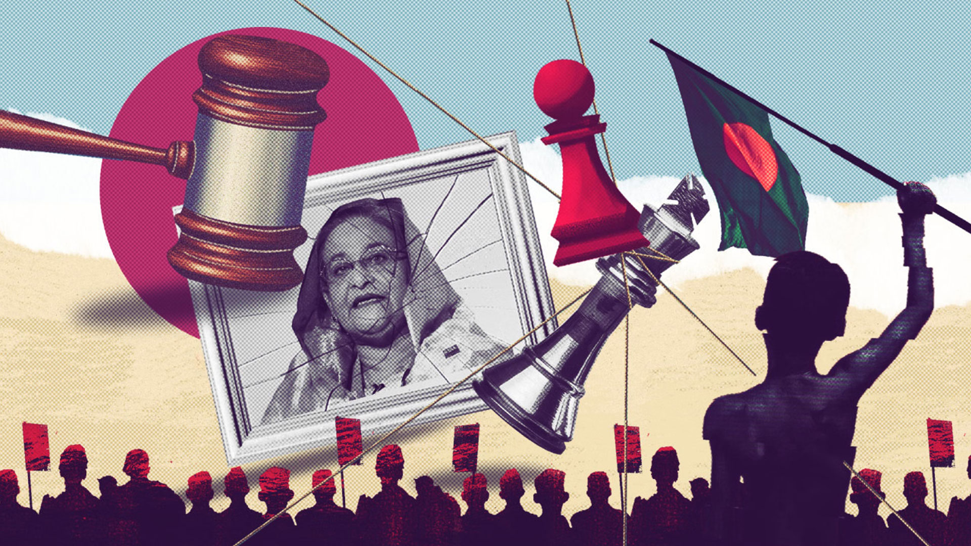 আইনি আদালতের আগে জনতার আদালতেই পরাজিত শেখ হাসিনা