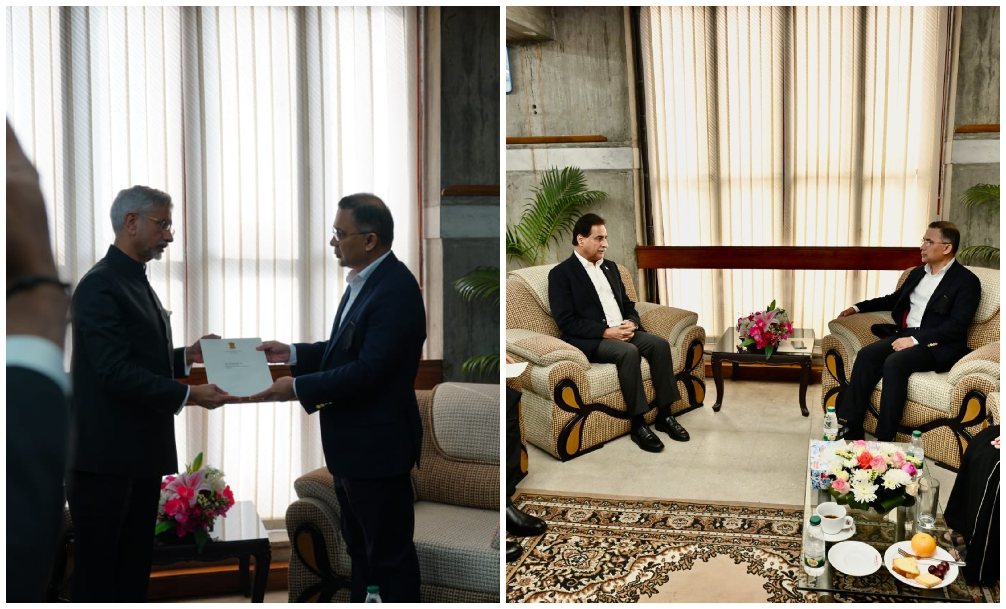 এস জয়শঙ্কর ও সরদার আইয়াজ সাদিক ঢাকায়, সাক্ষাত করলেন তারেক রহমানের সঙ্গে