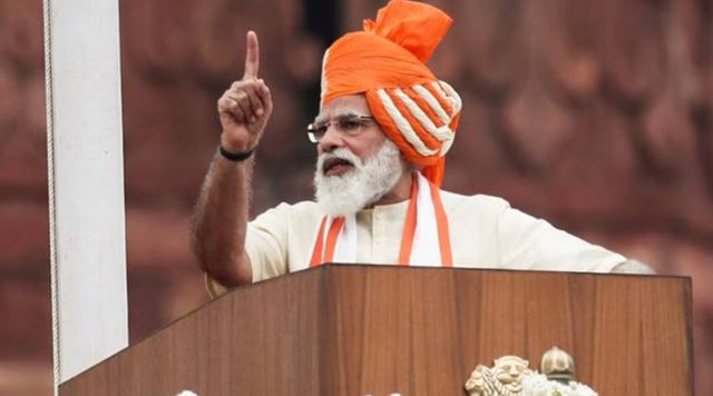 গেরুয়ায় বিলীন তেরঙা ভারত