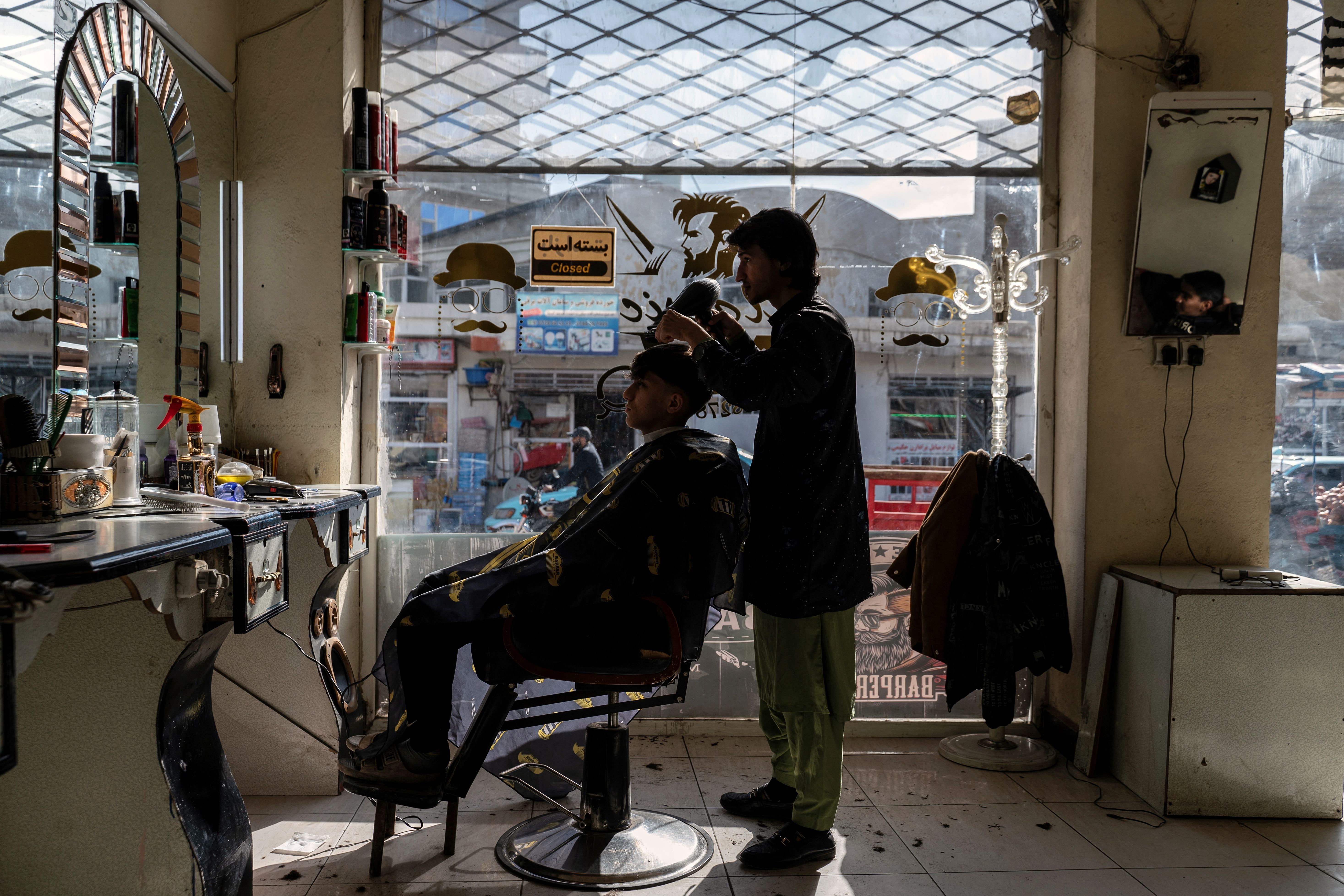 Afghan Barber/AFP