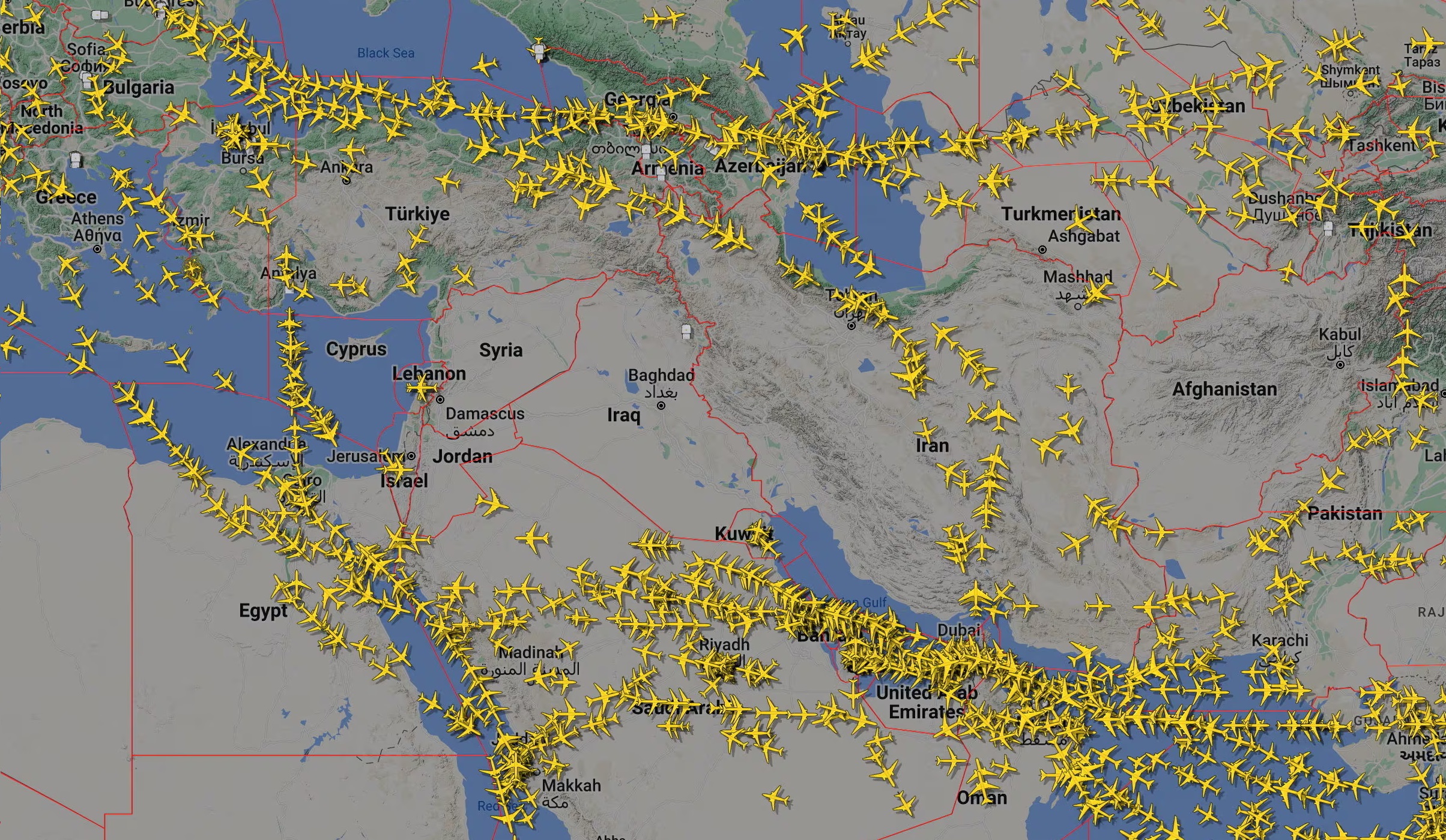 আকাশসীমা বন্ধ ৭ দেশে।