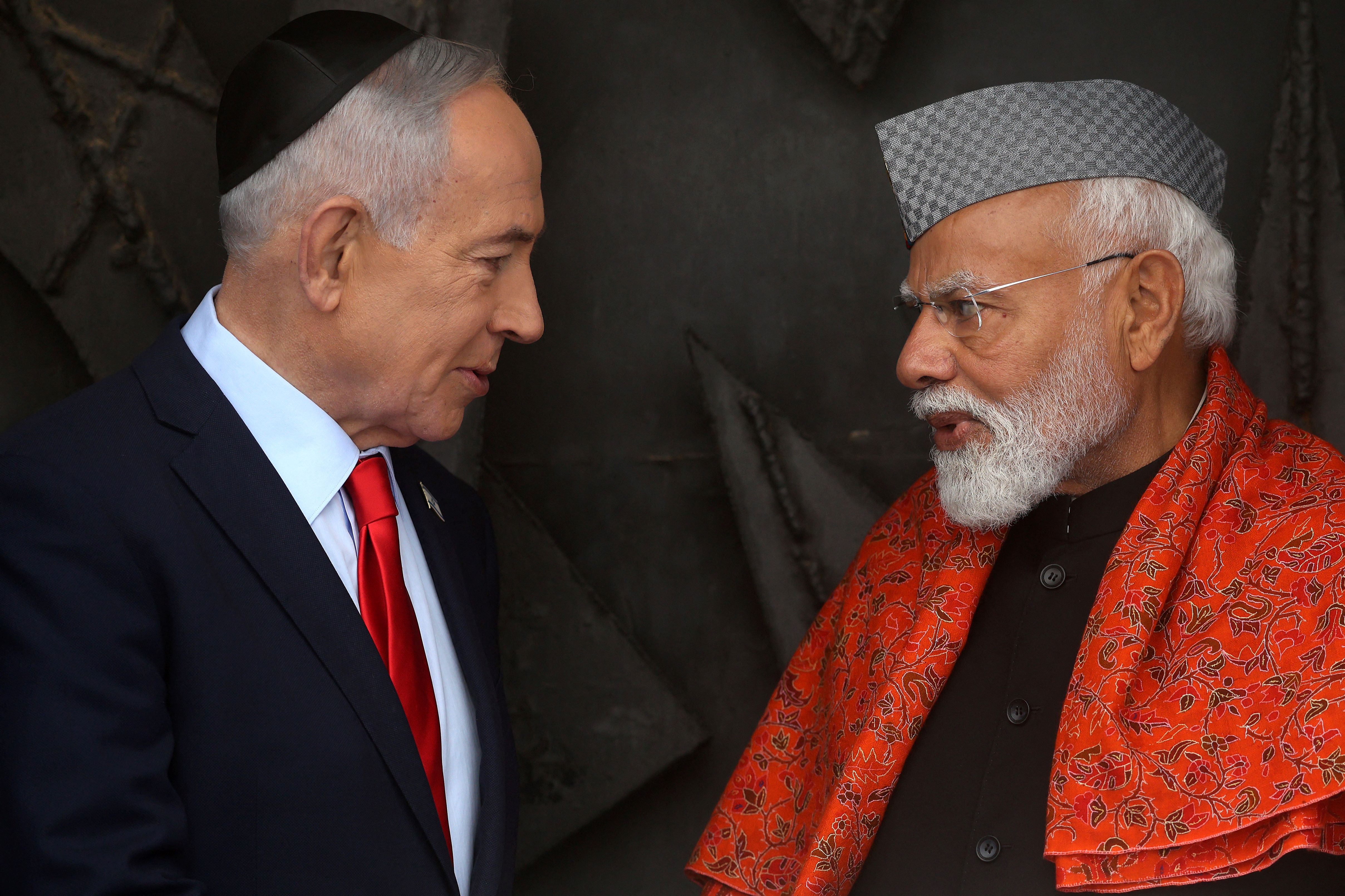 Modi and Netanyahu