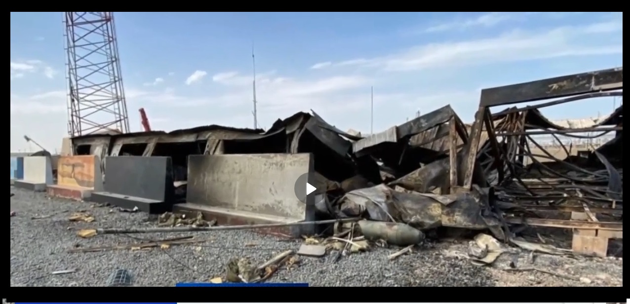 ইরানের ড্রোন হামলায় ক্ষতিগ্রস্ত কুয়েতের পোর্ট অব শুয়াইবা