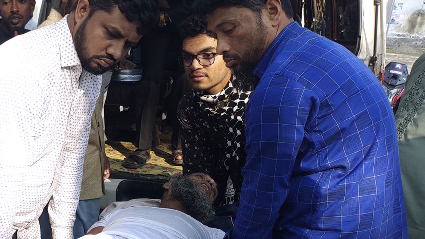 আহত মাহফুজুর রহমান মাঝি