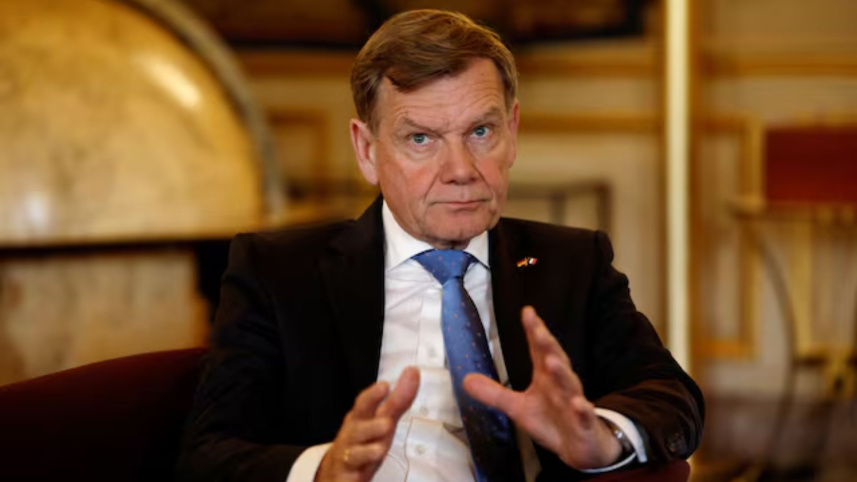 জার্মানির পররাষ্ট্রমন্ত্রী।