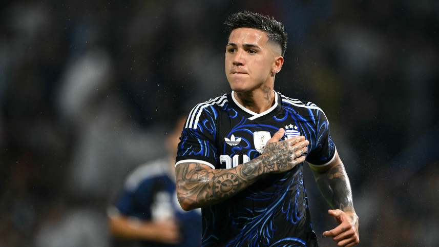 Argentina's midfielder Enzo Fernandez