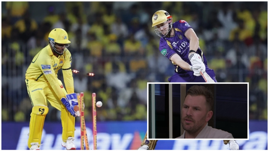 Cameron Green and Aron Finch 