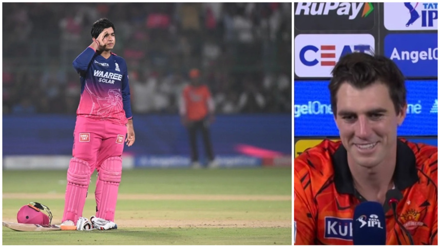 Vaibhav Sooryavanshi & Pat Cummins