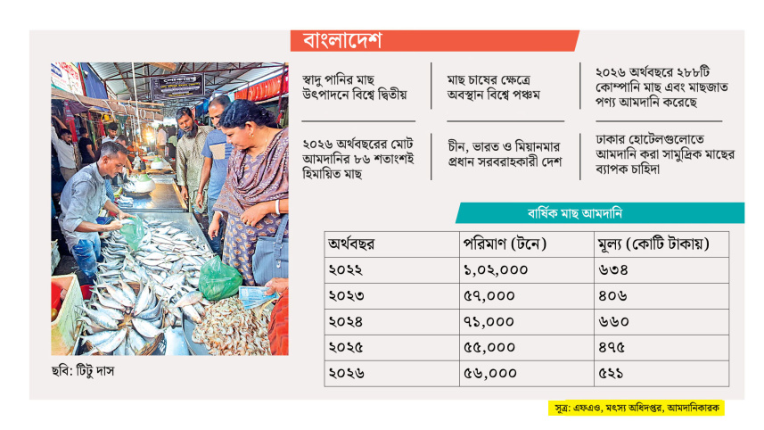 মাছ আমদানি