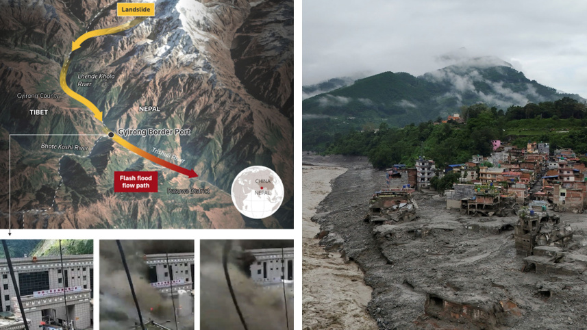 nepal flash flood