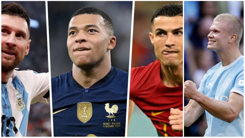Messi Mbappe Ronaldo Haaland