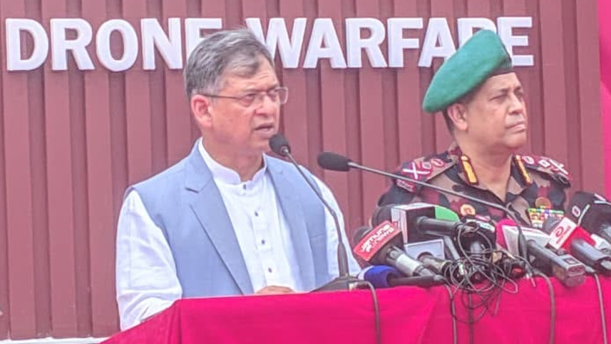 সিলেটে সীমান্ত স্কুল অব সার্ভেইল্যান্স অ্যান্ড ড্রোন ওয়ারফেয়ার উদ্বোধনকালে সাংবাদিকদের এসব বলেন তিনি।
