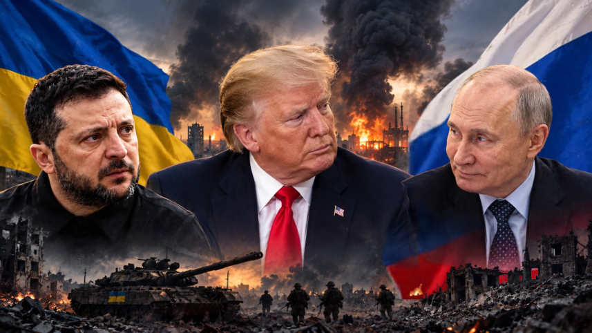 Trump Putin Zelensky