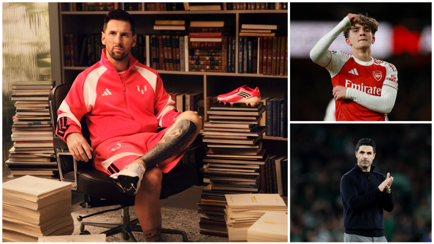 messi dowman arteta