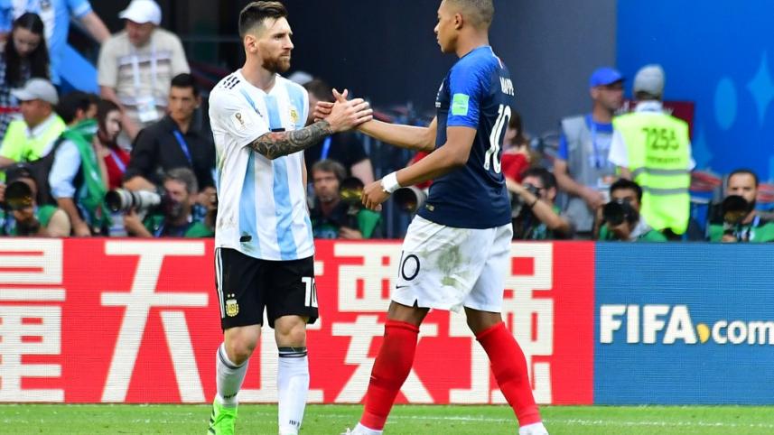 messi mbappe