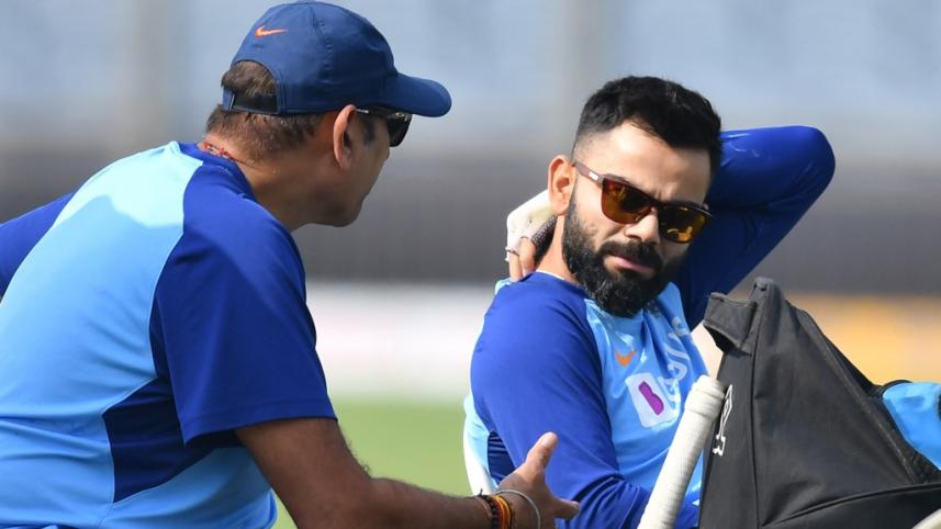 Virat Kohli and Ravi Shastri