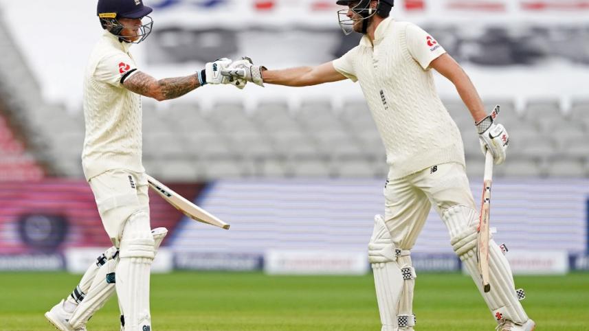 Ben Stokes & Dom Sibley  