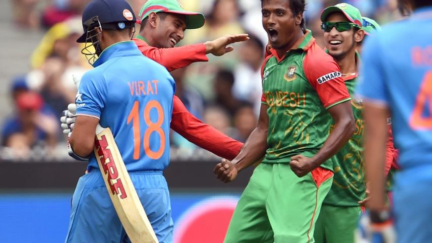 Rubel Hossain & Virat Kohli