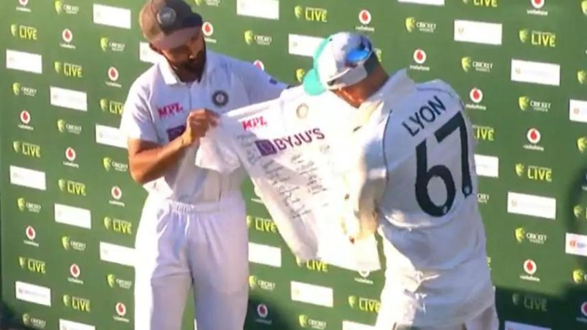 Ajinkya Rahane & Nathan Lyon 