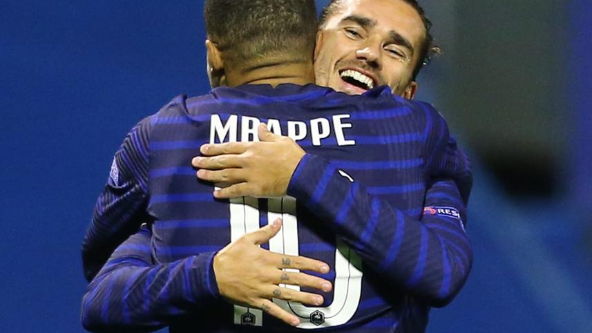 griezmann and mbappe