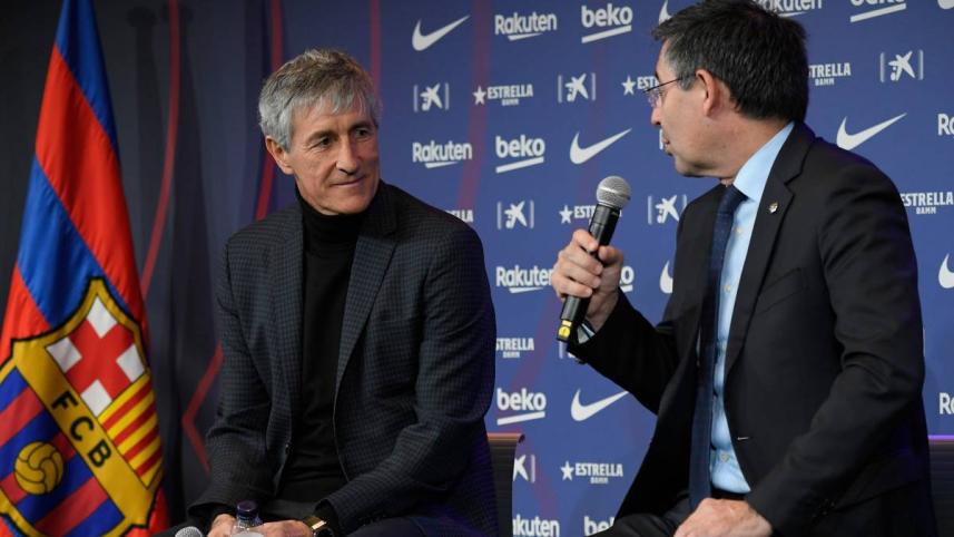 quique setien bartomeu