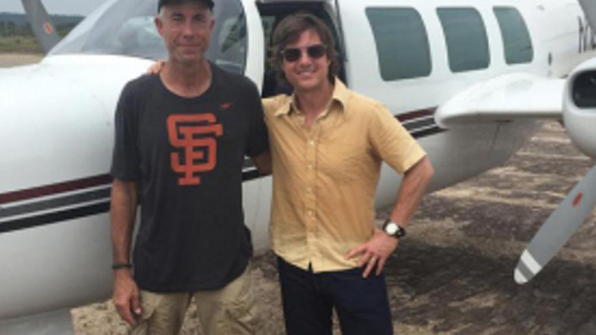 Alan Purwin with Tom Cruise