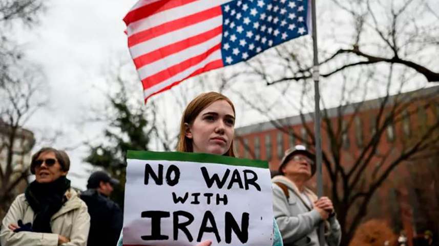 Anti war protest
